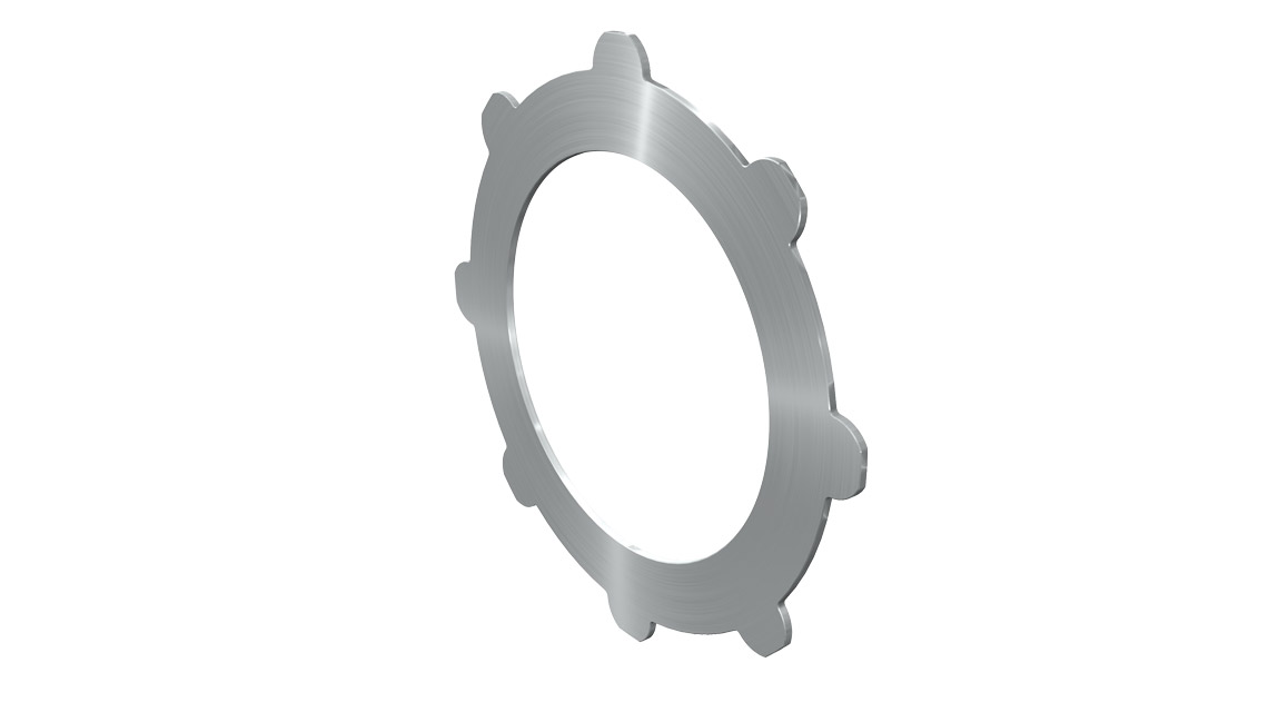 Plates with rounded lugs from Ortlinghaus