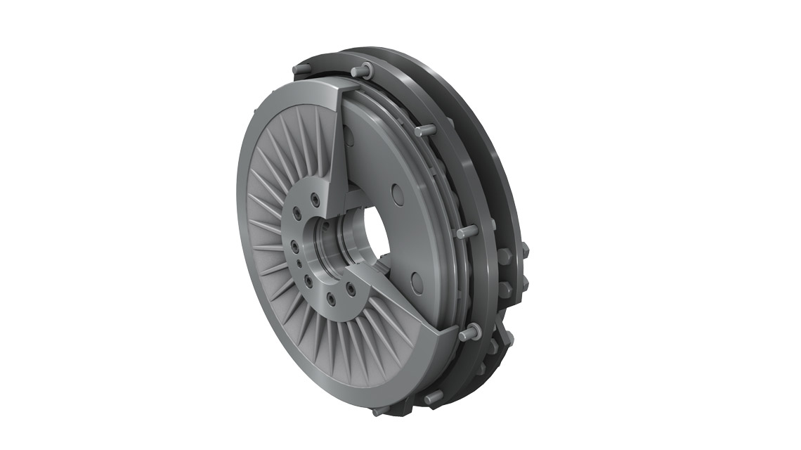 Pneumatic clutch-brake unit from Ortlinghaus