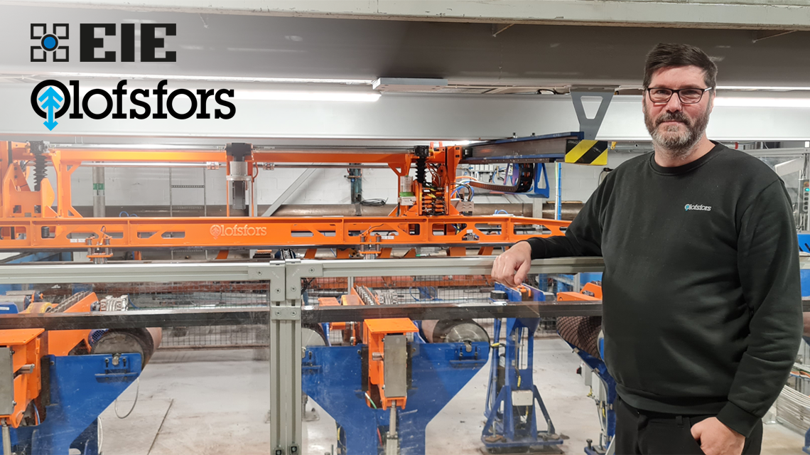 Portalrobotsystem hos Olofsfors